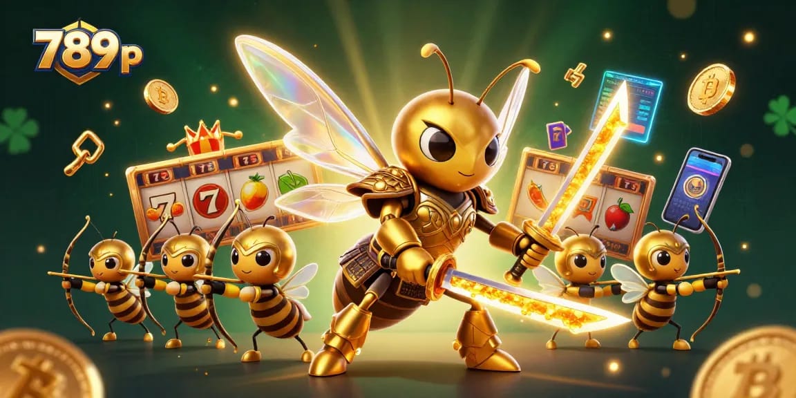 Play and win at 789 p with vibrant, immersive slot games featuring exciting characters and elements.