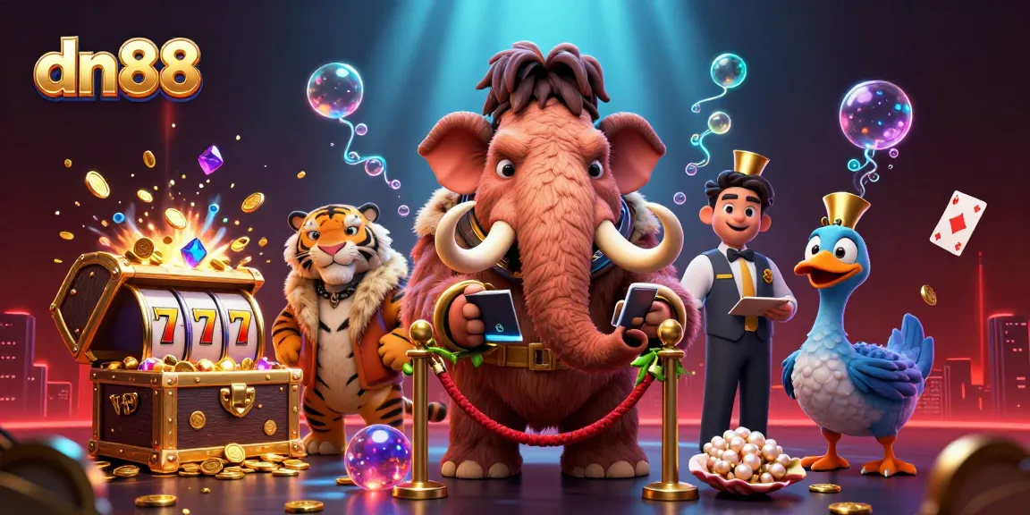 Engage with dn88 at the vibrant casino featuring the woolly mammoth bouncer, saber-tooth VIP, and dodo doorman.