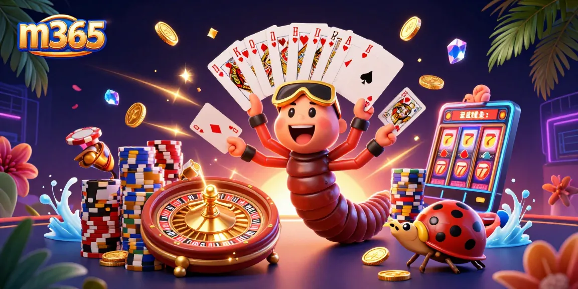 Experience m365 excitement with a millipede dealer and high-roller snail at a vibrant online casino!
