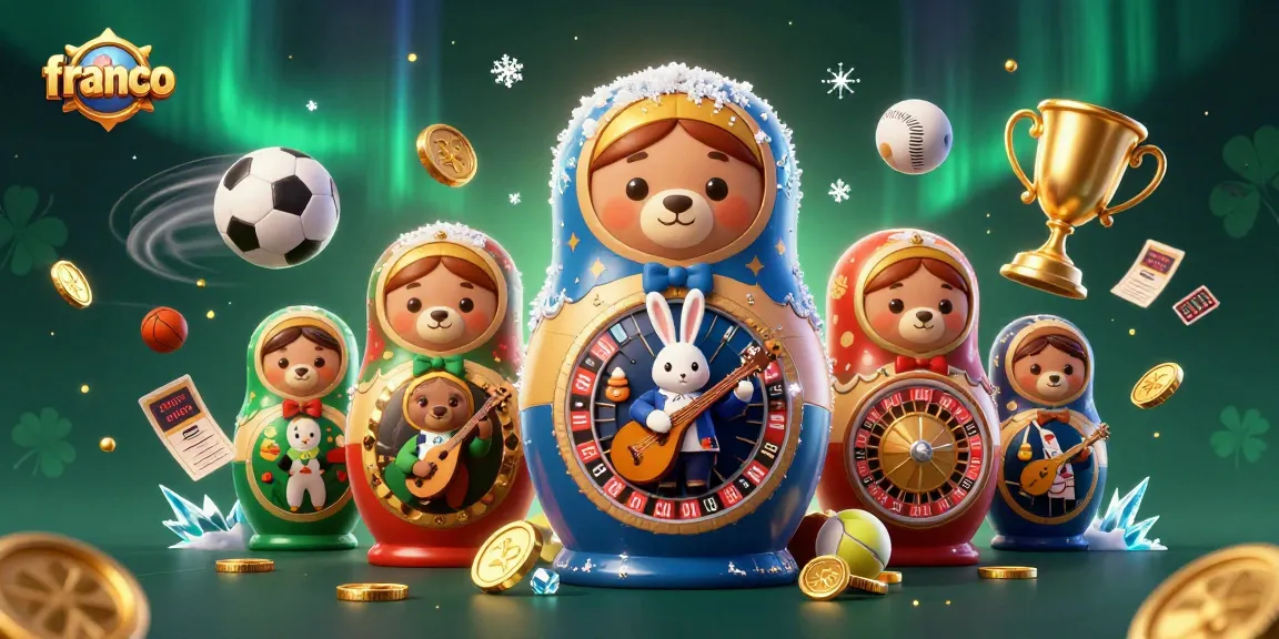 Engage with franco's thrilling live casino experience amid a vibrant 3D dynamic scene packed with games.