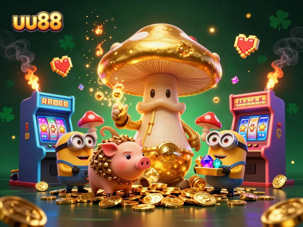 uu88 brings magical gold with stunning wizards, treasure, and arcade elements for a unique gambling experience.