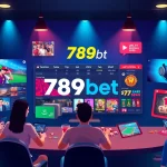 Engaging online gaming interface showcasing 789bet with diverse players on devices.